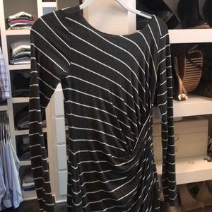 Striped long sleeve dress!
